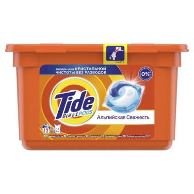 Капсулы для стирки TIDE Альпийская свежесть / Средства для стирки и ухода за бельём | Товары для дома | V4.Ru: Маркетплейс