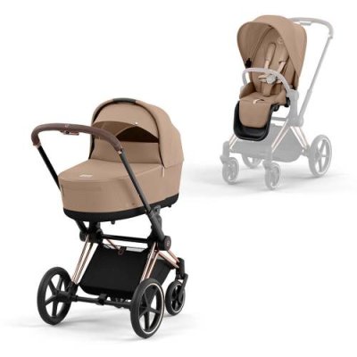 Коляска 2 в 1 Priam IV Rosegold, Cozy Beige со спальным блоком Lux Carry Cot CYBEX / Коляски 2 в 1 | Одежда, обувь и аксессуары | V4.Ru: Маркетплейс