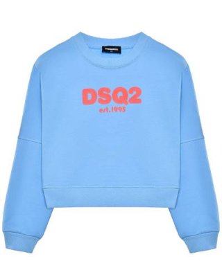 Укороченный свитшот с логотипом Dsquared2 / Толстовки, Свитшоты | Одежда, обувь и аксессуары | V4.Ru: Маркетплейс