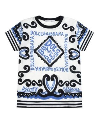 Футболка со сплошными узорами Dolce&Gabbana / Футболки, Майки, Поло | Одежда, обувь и аксессуары | V4.Ru: Маркетплейс