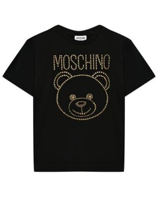 Футболка с лого из заклепок Moschino / Футболки, Топы, Майки | Одежда, обувь и аксессуары | V4.Ru: Маркетплейс