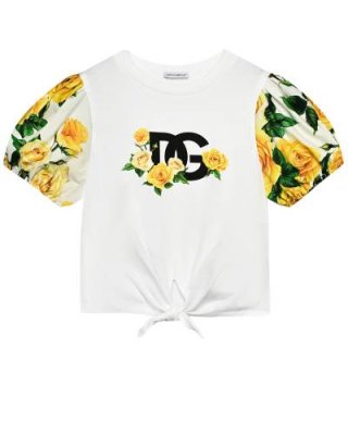 Футболка с принтом "желтые розы" Dolce&Gabbana / Футболки, Топы, Майки | Одежда, обувь и аксессуары | V4.Ru: Маркетплейс