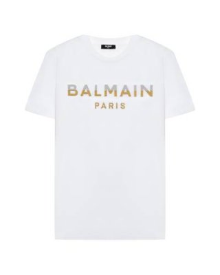 Футболка с лого, белая Balmain / Футболки, Топы, Майки | Одежда, обувь и аксессуары | V4.Ru: Маркетплейс