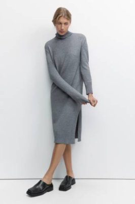 Платье-свитер KnitMidiDress вязаное с разрезом / Платья | Одежда, обувь и аксессуары | V4.Ru: Маркетплейс