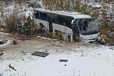 Уголовное дело возбудили по факту смертельного ДТП с участием автобуса в Алданском районе / ЯСИА   