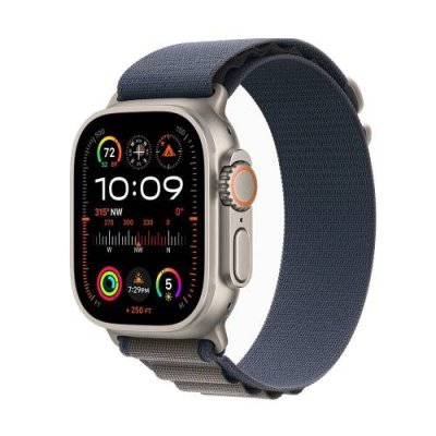 Apple Watch Ultra 2 49 mm Titanium Case Blue Alpine Loop (M) Apple Watch Ultra 2 / Электроника | V4.Market