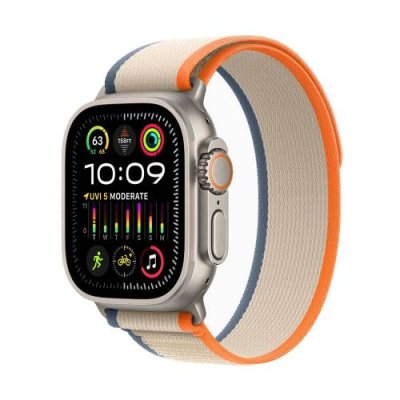 Apple Watch Ultra 2 49 mm Titanium Case Orange/Beige Trail Loop (M/L) Apple Watch Ultra 2 / Электроника | V4.Market