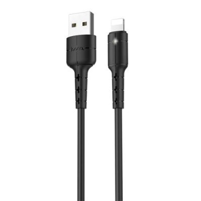 Кабель Hoco X30 (USB) на (Lightning) 120см (черный) Кабели / Электроника | V4.Market