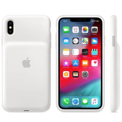 Чехол-аккумулятор Apple Smart Battery Case для iPhone XS Max (White) (MRXR2) / Аккумуляторы для телефонов | Электроника | V4.Ru: Маркетплейс