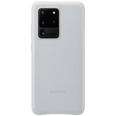 Чехол-накладка Samsung Smart Leather Cover для S 20 Ultra натуральная кожа (светло-серый) (EF-VG988LJEGWW) / для Samsung | Электроника | V4.Ru: Маркетплейс