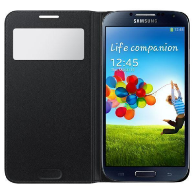 Чехол-книжка View Cover для Samsung Galaxy S5 с окошком (черный) / для Samsung | Электроника | V4.Ru: Маркетплейс