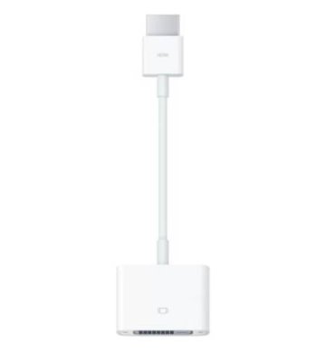 Адаптер Apple HDMI to DVI Adapter (MJVU2ZM/A) (белый) / Адаптеры и переходники | Электроника | V4.Ru: Маркетплейс