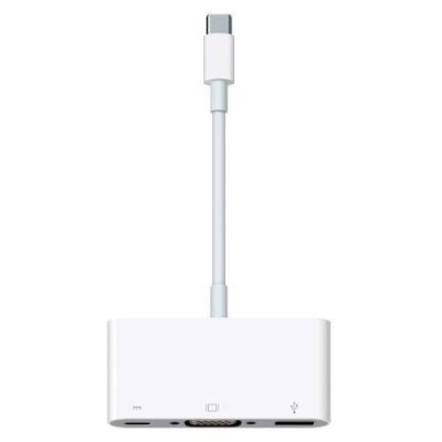 Адаптер Apple USB-C VGA Multiport Adapter (MJ1L2ZM/A) (белый) / Адаптеры и переходники | Электроника | V4.Ru: Маркетплейс