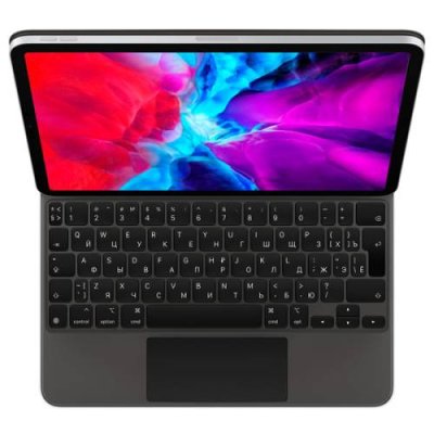 Клавиатура Apple Magic Keyboard with Trackpad для iPad Pro 12.9 (3th and 4th generation) русская (нейлон с подставкой) (черный) (MXQU2) / Клавиатуры, мыши, тачпады | Электроника | V4.Ru: Маркетплейс