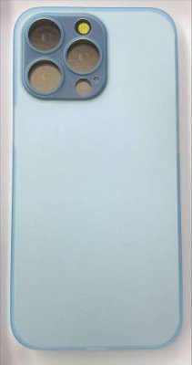 Чехол-накладка K-Doo Air Skin для iPhone 13 Pro Max пластиковый (прозрачно-голубой) / для iPhone 13 Pro Max | Электроника | V4.Ru: Маркетплейс