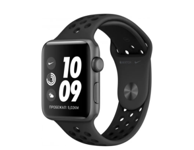 Apple Watch Nike+ Series 3 42mm Space Gray Aluminum Case with Anthracite/Black (MTF42RU/A) б/у / Уценка Apple Watch | Электроника | V4.Ru: Маркетплейс