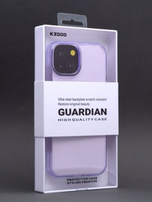 Чехол-накладка K-Doo Guardian Case для iPhone 14 силиконовый (прозрачно-фиолетовый) / для iPhone 14/14 Pro | Электроника | V4.Ru: Маркетплейс