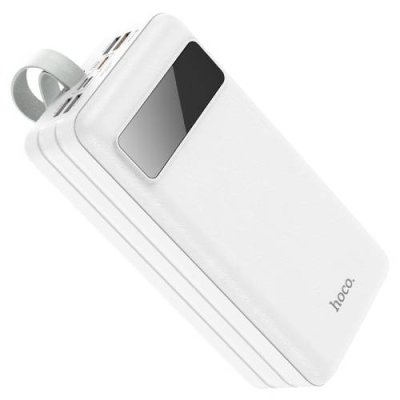 Внешний аккумулятор Hoco J86B 60000mAh 4хUSB/Type-C/Micro-USB/LED- дисплей (белый) / Универсальные внешние аккумуляторы | Электроника | V4.Ru: Маркетплейс