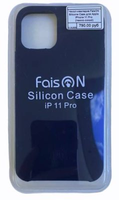 Чехол-накладка FaisON Silicone Case для Apple iPhone 11 Pro (темно-синий) для iPhone 11 Pro / Электроника | V4.Market