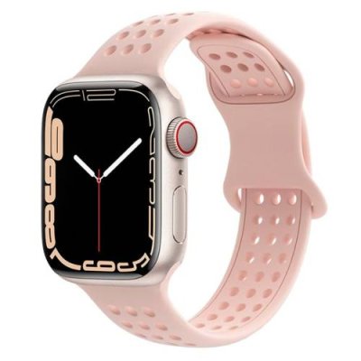 Ремешок Hoco WA08 Flexible для Apple Watch 42/44/45/49mm силикон (розовый песок) / Ремешки и браслеты для умных часов Apple | Электроника | V4.Ru: Маркетплейс