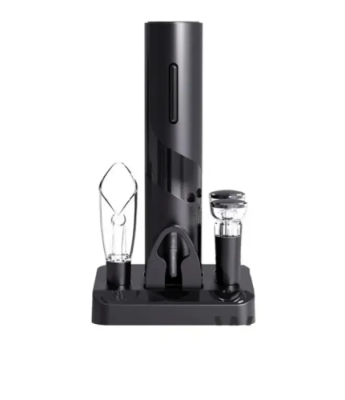 Винный набор аксессуаров Xiaomi Circle Joy Electric Wine Opener Gift Set 5 в1 (CJ-TZ08) (черный) Домашние аксессуары / Электроника | V4.Market