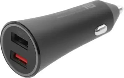 Автомобильное зарядное устройство Xiaomi Mi Dual-Port Car Charger 2xUSB 37W (CC06ZM) (черный) Зарядка и крепления / Электроника | V4.Market