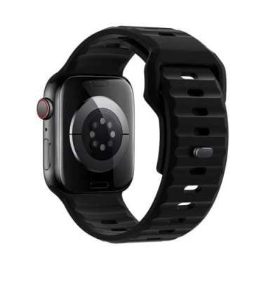 Ремешок Hoco WA27 Flexible для Apple Watch 42/44/45/49mm силикон (черный) / Ремешки и браслеты для умных часов Apple | Электроника | V4.Ru: Маркетплейс