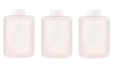 Набор жидкого мыла для дозатора Xiaomi Mijia Automatic Foam Soap Dispenser 320ml 3шт (MJXSJ01XW) (розовый) Домашние аксессуары / Электроника | V4.Market