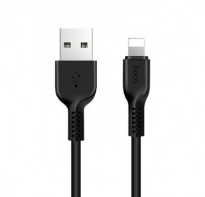 Кабель Hoco X13 (USB) на (Lightning) 100см (черный) Кабели / Электроника | V4.Market