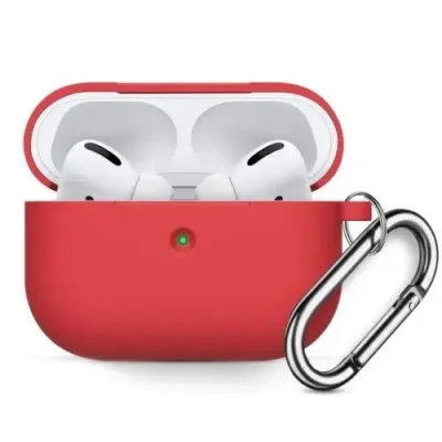 Чехол Protective Case для AirPods Pro/Pro 2 силиконовый (красный) Чехлы и держатели для гарнитур / Электроника | V4.Market