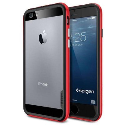 Чехол-бампер Spigen Neo Hybrid EX для Apple iPhone 6/6S (Dante Red) (SGP11025) для iPhone 6/6S / Электроника | V4.Market