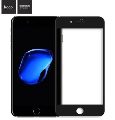 Защитное стекло HOCO Real 3D Tempered Glass GH5 для Apple iPhone 7 Plus/8 Plus цветное черная рамка для iPhone 7 Plus/8 Plus / Электроника | V4.Market