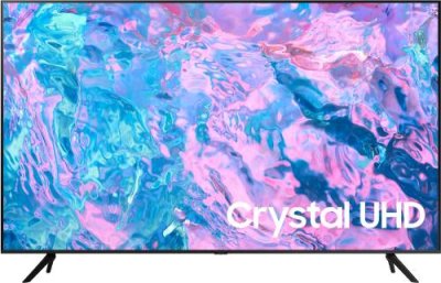 Телевизор Samsung 75" Crystal UHD 4K CU7100 черный / Crystal UHD | Электроника | V4.Ru: Маркетплейс