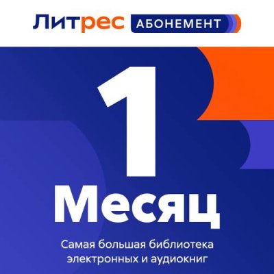 Цифровой продукт Литрес / Цифровые продукты | Электроника | V4.Ru: Маркетплейс