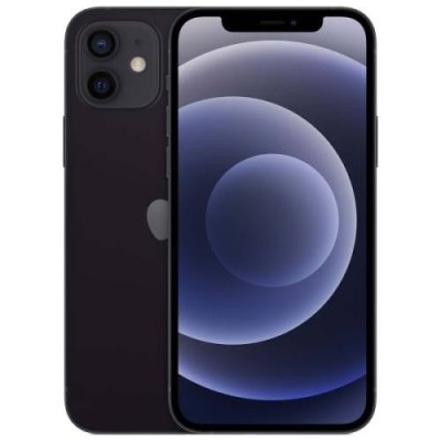 Мобильный телефон Apple iPhone 12 256GB Dual: nano SIM + eSim black (черный) новый, не актив, без комплекта / iPhone 12 | Электроника | V4.Ru: Маркетплейс