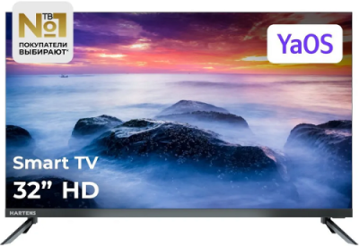 32" Телевизор HARTENS HTY-32H11B-VS черный EAC / 32 дюйма | Электроника | V4.Ru: Маркетплейс