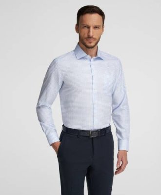 Рубашка HENDERSON дл.р. SHL-2072-S BLUE / Рубашки Non-Iron | Одежда, обувь и аксессуары | V4.Ru: Маркетплейс