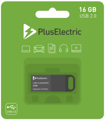 USB Flash Plus Electric USB-накопители / Электроника | V4.Market