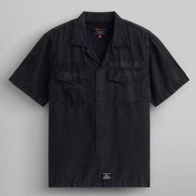 Куртка Alpha Industries Short Sleeve Washed Fatigue Shirt Jacket / Куртки | Одежда, обувь и аксессуары | V4.Ru: Маркетплейс