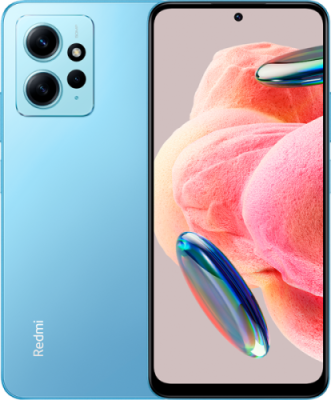 Смартфон Xiaomi Redmi Note 12 4/128GB Ice Blue RU / Мобильные телефоны | Электроника | V4.Ru: Маркетплейс