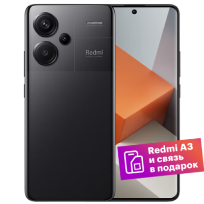 Смартфон Xiaomi Redmi Note 13 Pro+ 5G 12GB/512GB Midnight Black RU / Мобильные телефоны | Электроника | V4.Ru: Маркетплейс