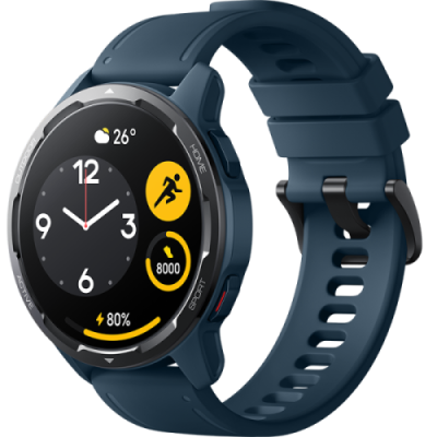 Умные часы  Xiaomi Mi Watch S1 Active GL, океанически-синие (BHR5467GL) / Все умные часы | Электроника | V4.Ru: Маркетплейс