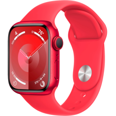 Умные часы  Apple Watch Series 9, 41 мм, Sport Band, Red, size L / Все умные часы | Электроника | V4.Ru: Маркетплейс