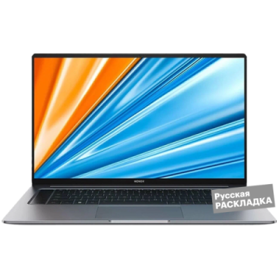 Ноутбук HONOR MagicBook X16, 2024, i5 8+512GB 16" Космический Серый (5301AHHP) DOS / Ноутбуки | Электроника | V4.Ru: Маркетплейс