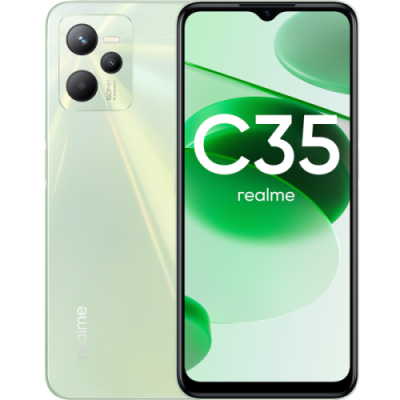 Смартфон realme C35 128GB Зеленый RU / Мобильные телефоны | Электроника | V4.Ru: Маркетплейс