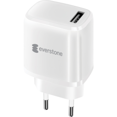 Зарядное устройство сетевое Everstone EV-AC-USBA10 USB 2A, белое / Зарядные устройства | Электроника | V4.Ru: Маркетплейс