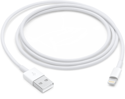 Кабель Apple USB - Lightning 1 метр (MXLY2) / Кабели и адаптеры | Электроника | V4.Ru: Маркетплейс