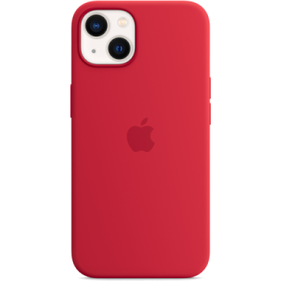 Чехол-крышка Apple MagSafe для iPhone 13, силикон, (PRODUCT)RED (MM2C3) / Чехлы | Электроника | V4.Ru: Маркетплейс