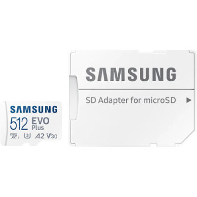 Карта памяти Samsung Evo Plus MB-MC512KA MicroSD 512 ГБ class 10 (с адаптером SD) / Карты памяти | Электроника | V4.Ru: Маркетплейс