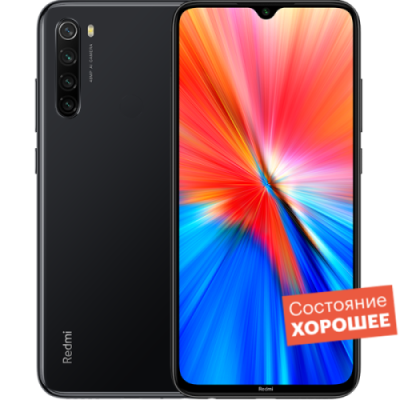 Смартфон Xiaomi Redmi Note 8 2021 64GB Space Black  "Хорошее состояние" / Б/у смартфоны | Электроника | V4.Ru: Маркетплейс